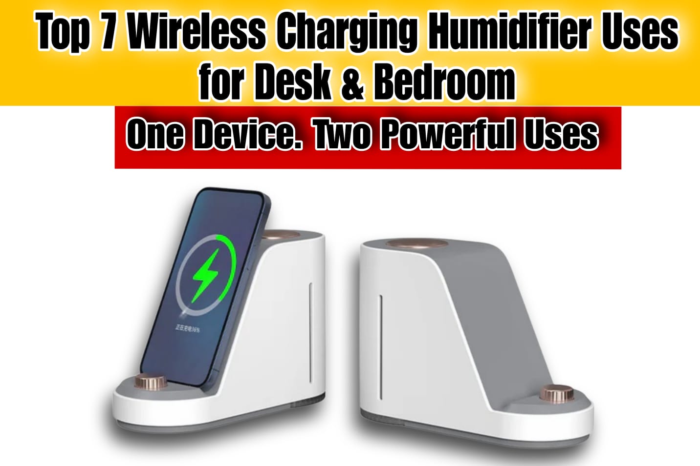 Wireless Charging Humidifier