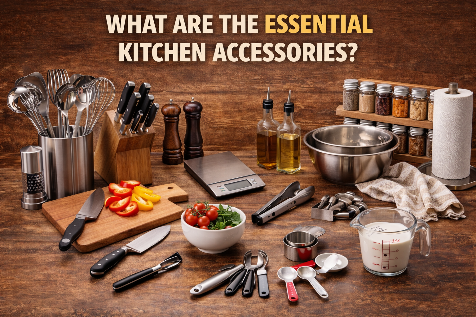 essential kitchen accessories
