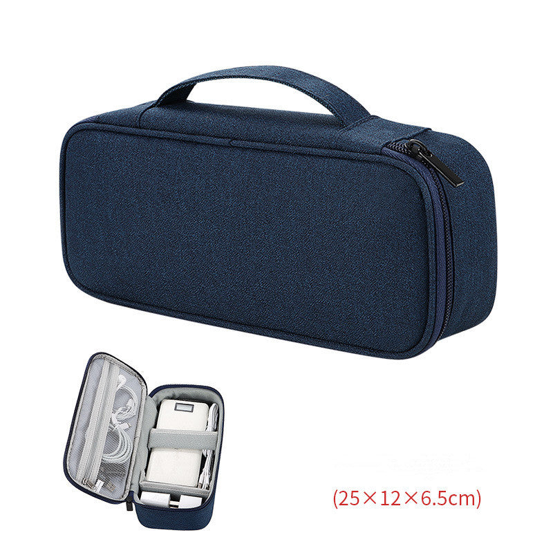 Multifunctional Mobile Phone Digital Accessories Polyester Oxford Cloth Storage Bag