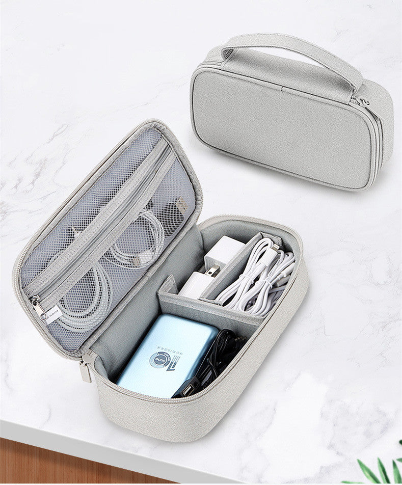 Multifunctional Mobile Phone Digital Accessories Polyester Oxford Cloth Storage Bag