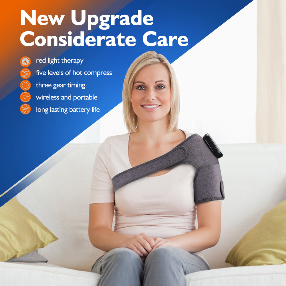 Hot Compress Red Light Knee Brace Therapy Charging Shoulder Elbow Universal
