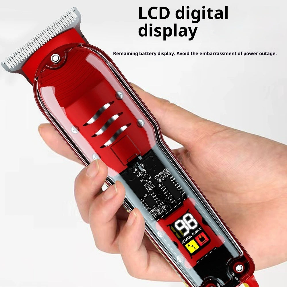 Transparent Hair Barber Shop Dedicated Professional Barber Shop Electric Clipper