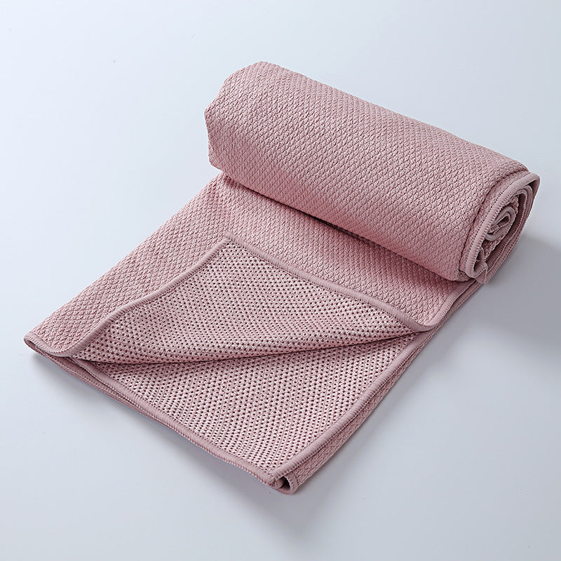 Diamond Double-Sided Shop Towel Sweat-Absorbent Polyester Nylon Fitness Shop Towel Wholesale