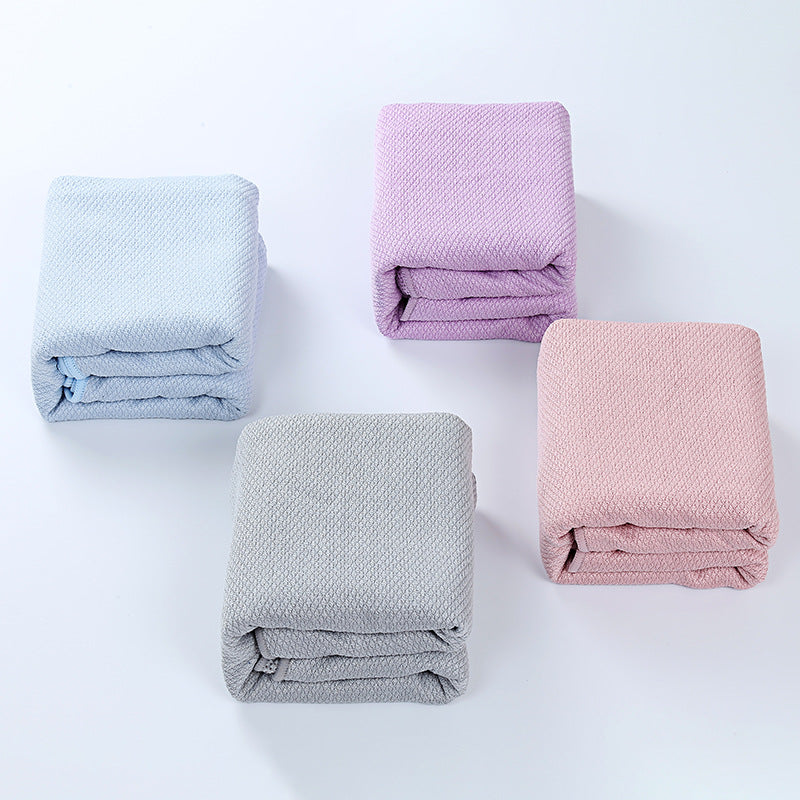 Diamond Double-Sided Shop Towel Sweat-Absorbent Polyester Nylon Fitness Shop Towel Wholesale