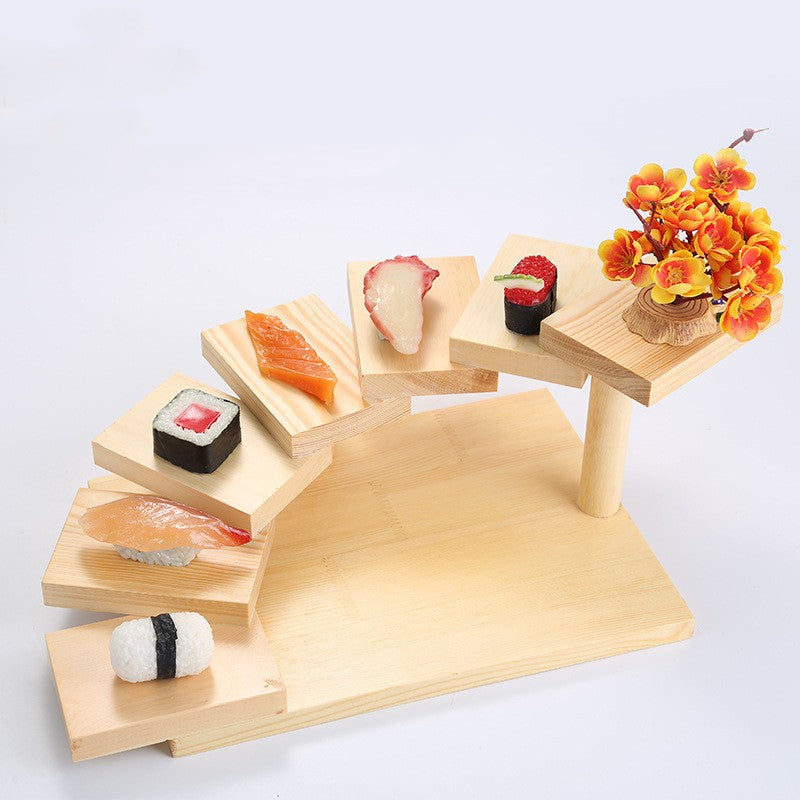 Creative Hot Pot Barbecue Shop Wooden Tableware