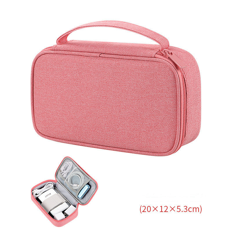 Multifunctional Mobile Phone Digital Accessories Polyester Oxford Cloth Storage Bag