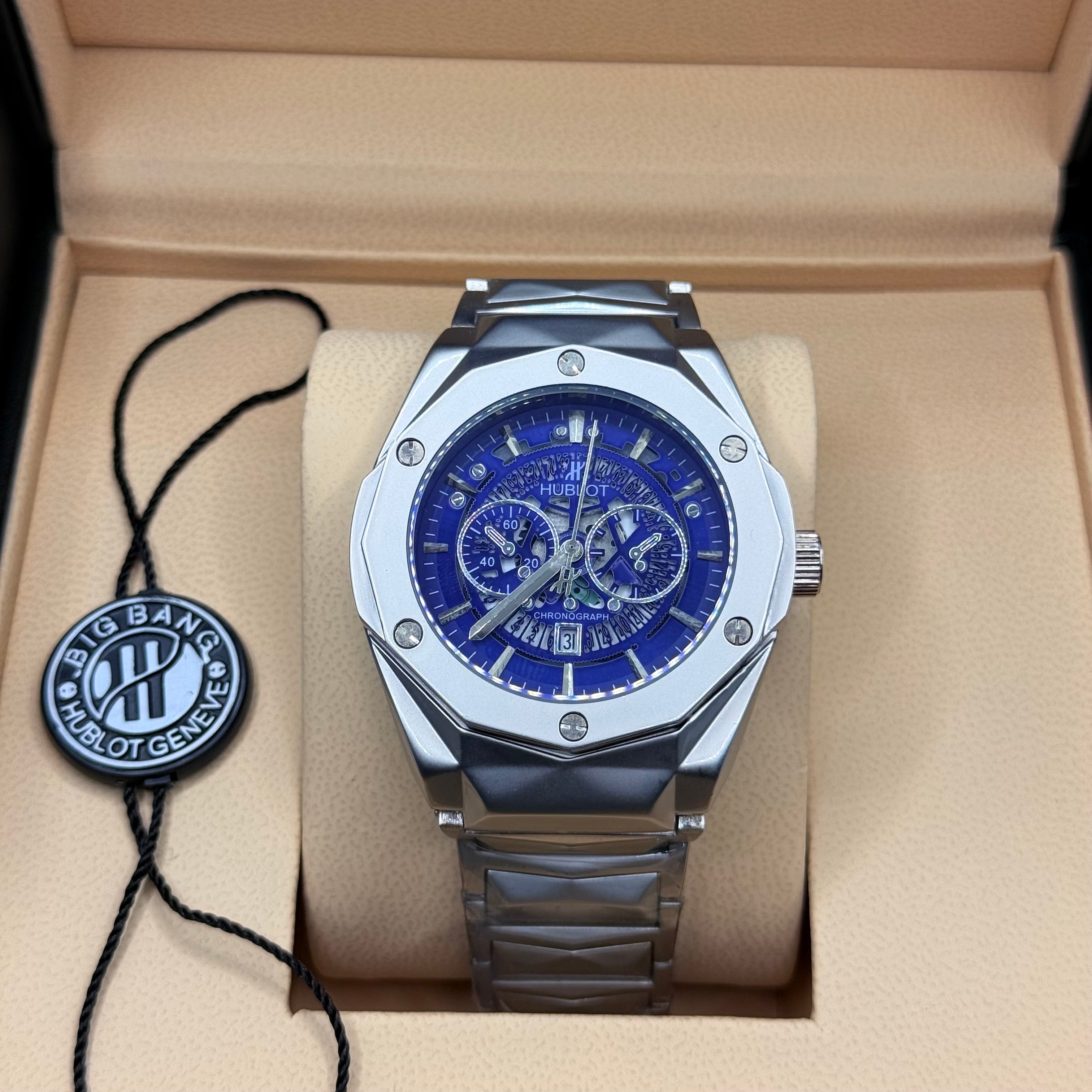 Hublot diamond Cut Heavy Watch
