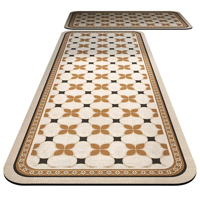 Home Kitchen Bathroom Water-absorbing Quick-drying Floor Mat