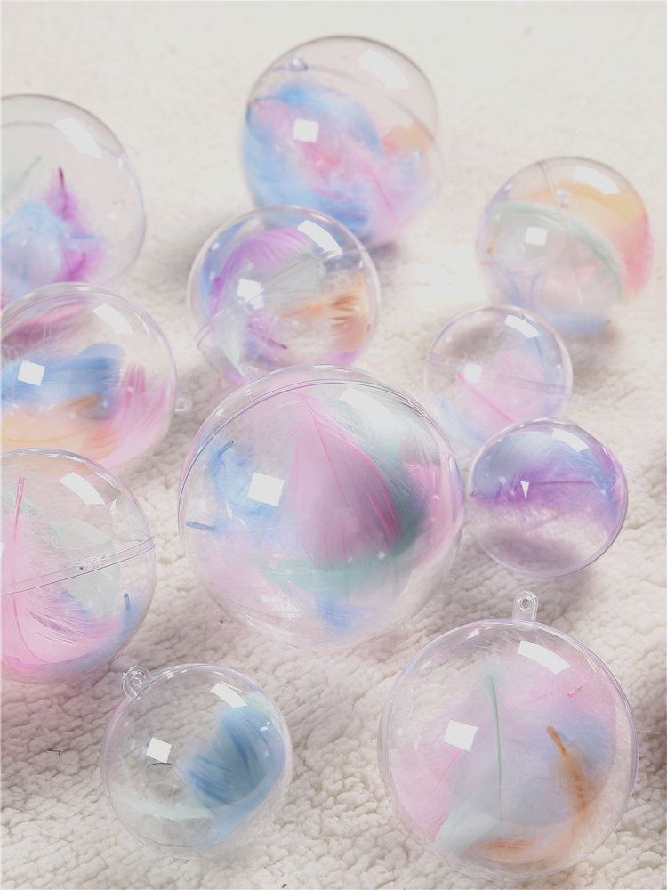 Shop decoration transparent plastic ball hollow