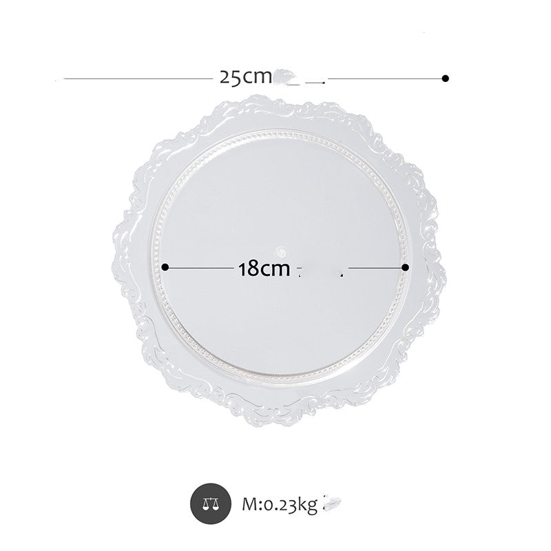 Internet Celebrity Coffee Shop Dinner Plate Bakery Shop Afternoon Tea Snack Plate