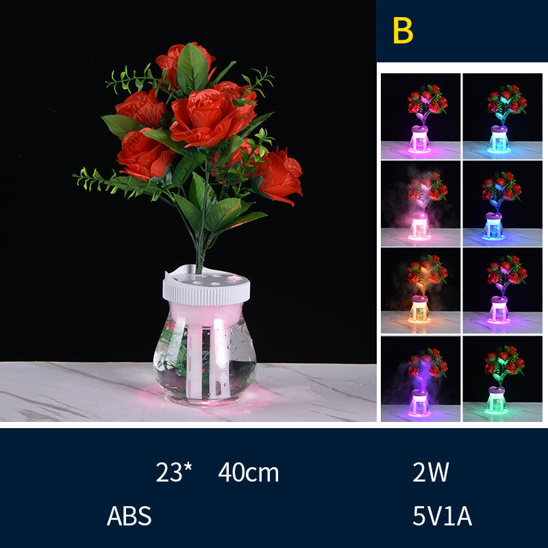 New Air Humidifier Desktop Creative Led Light Charging