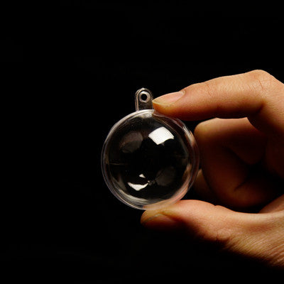 Shop decoration transparent plastic ball hollow
