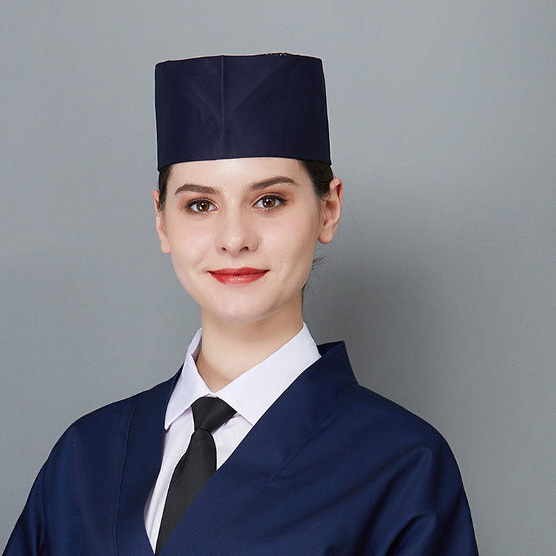 Sushi Shop Working Hat Japanese Cuisine