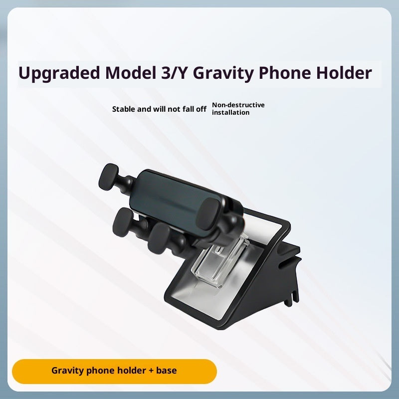 Car Mobile Phone Bracket Base Interior Fixed Modification Accessories