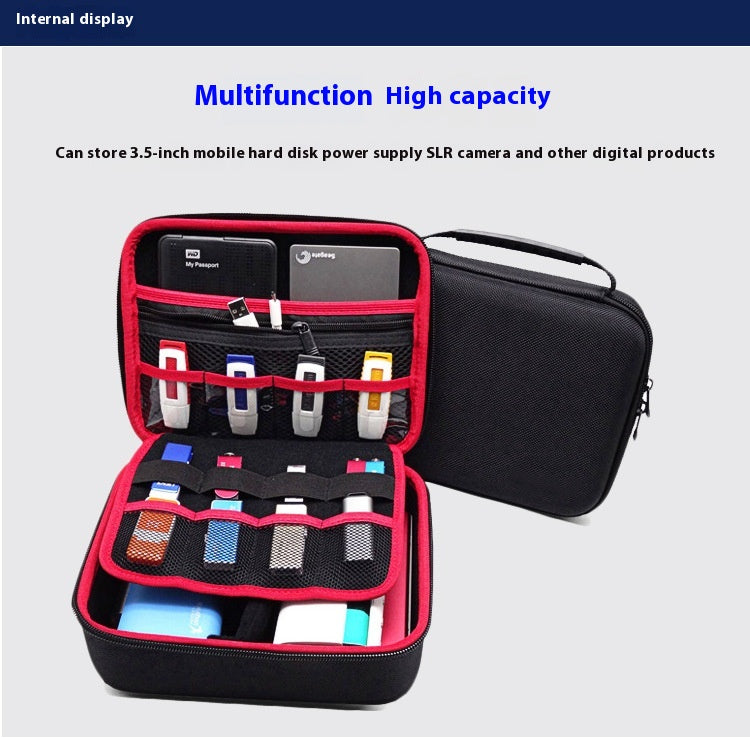 35-inch Mobile Hard Disk Package Digital Accessories Storage Bag