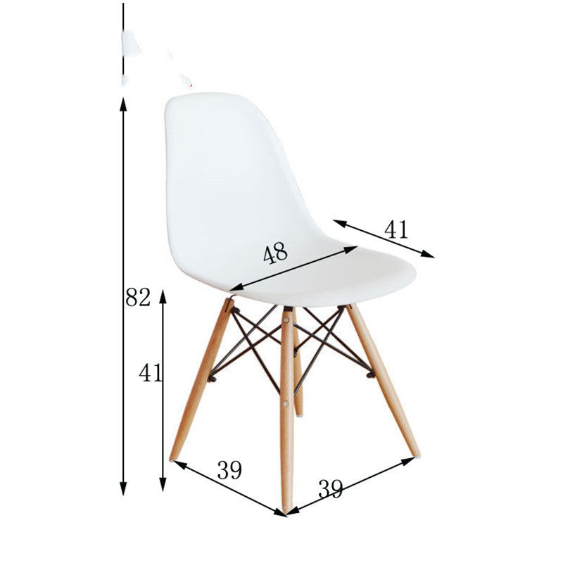 Leisure Chair Coffee Shop Plastic Home