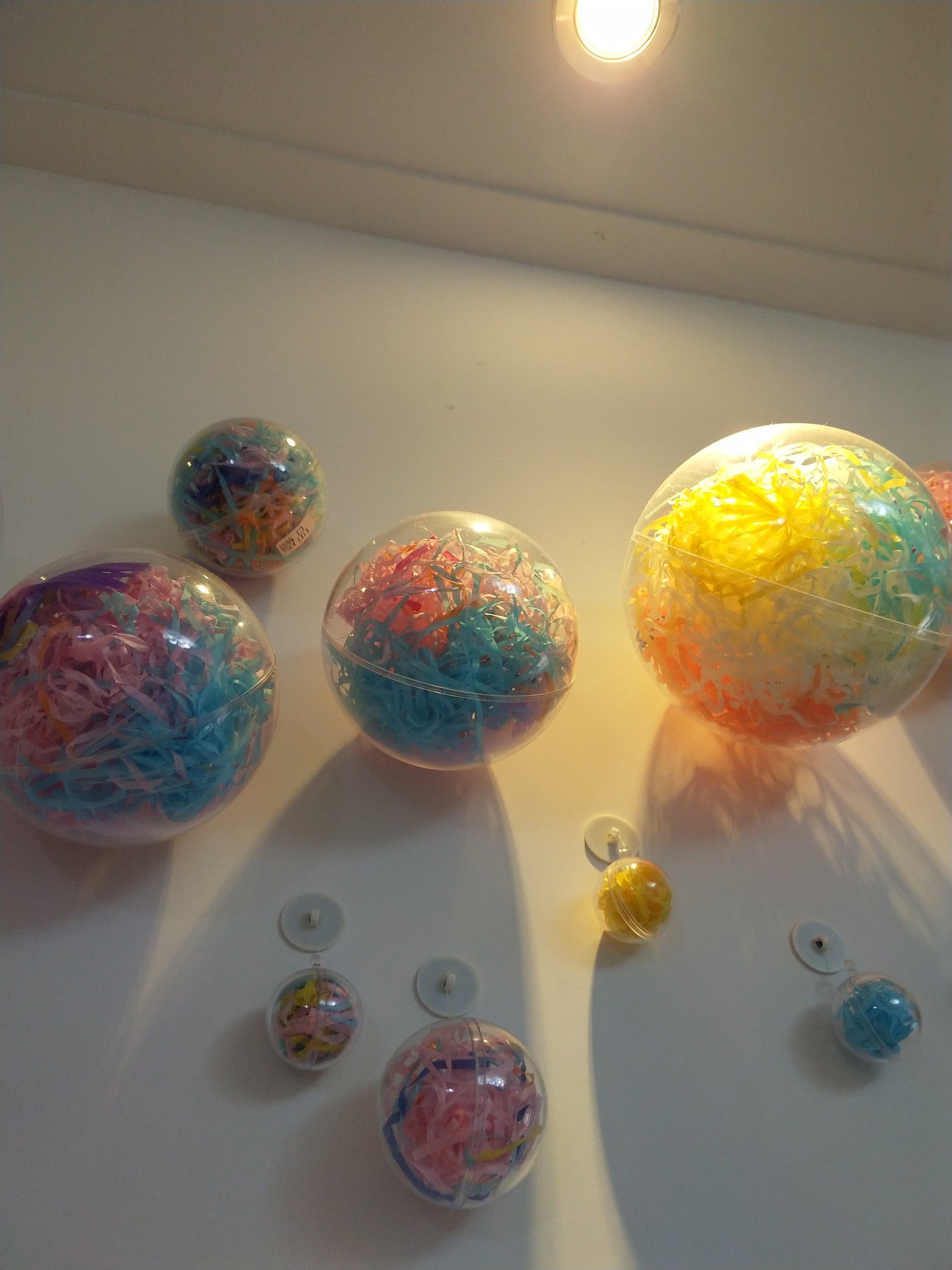 Shop decoration transparent plastic ball hollow