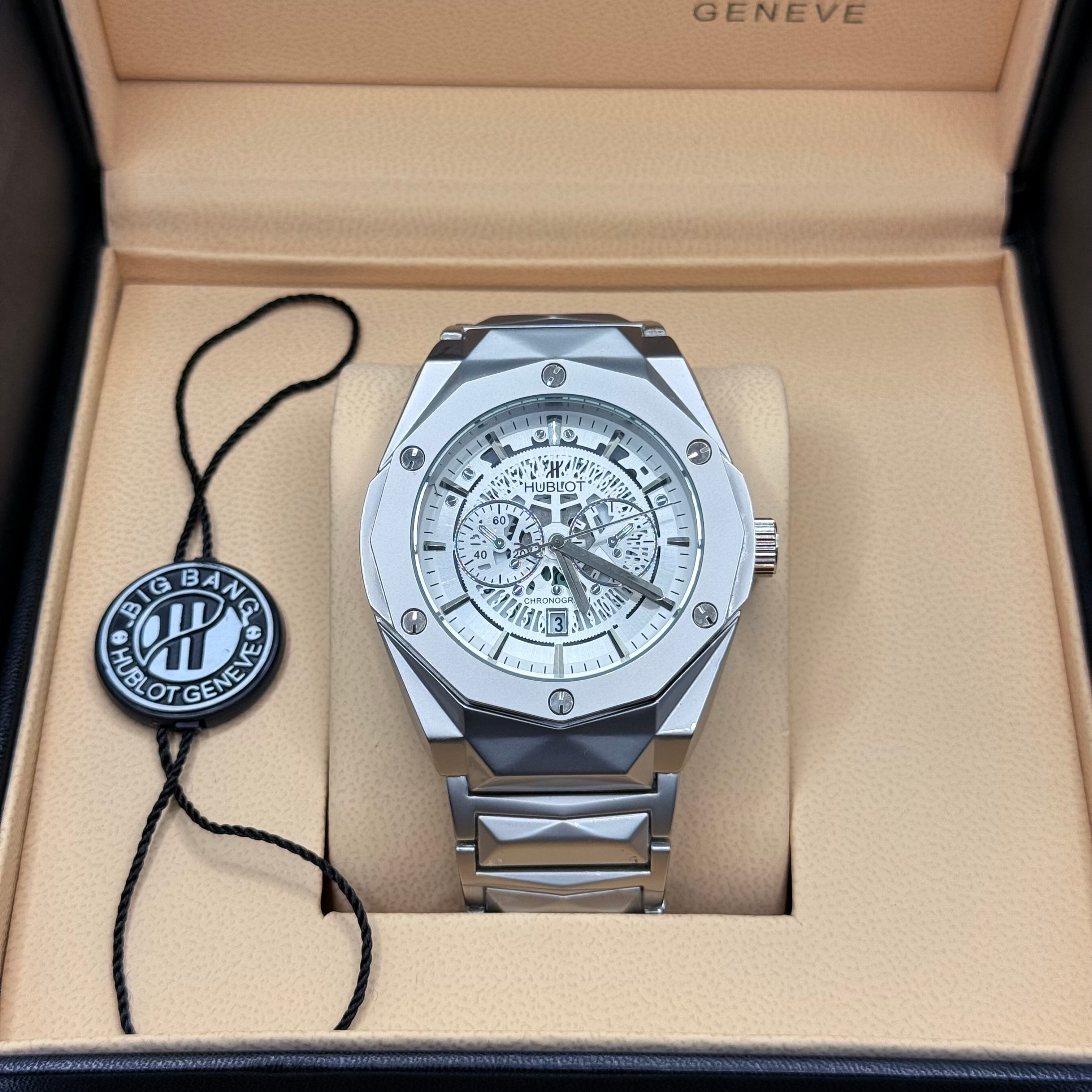 Hublot diamond Cut Heavy Watch