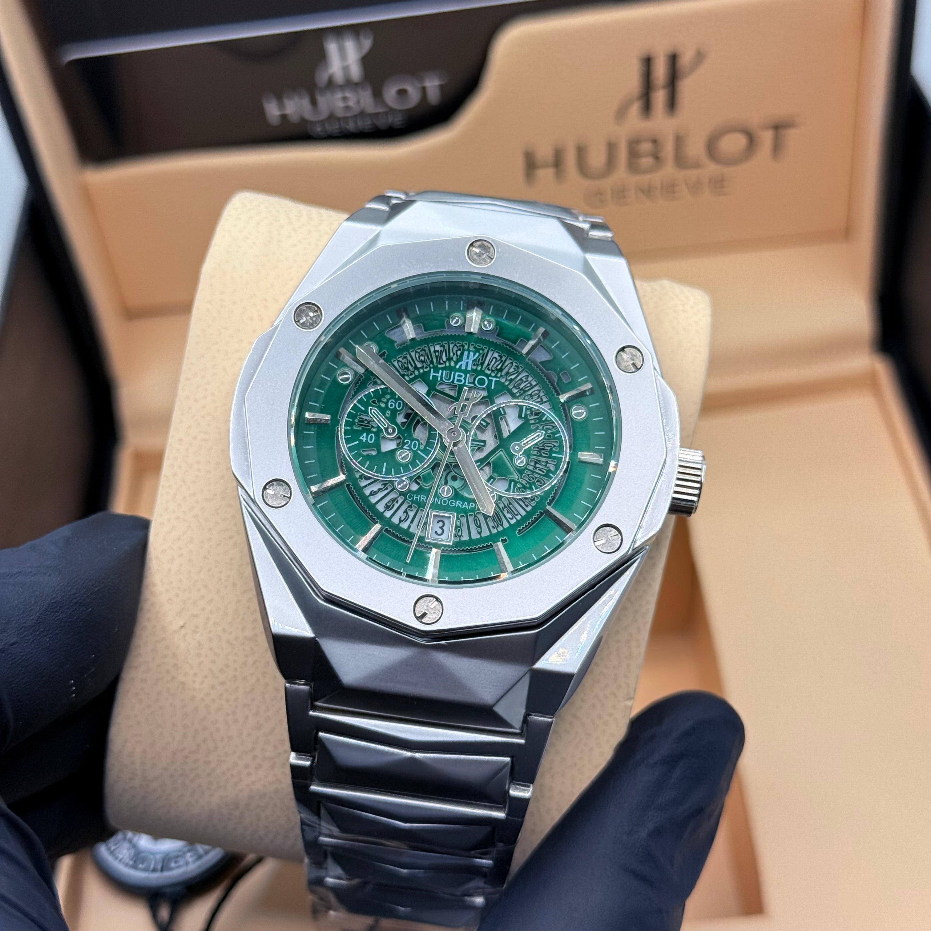 Hublot diamond Cut Heavy Watch