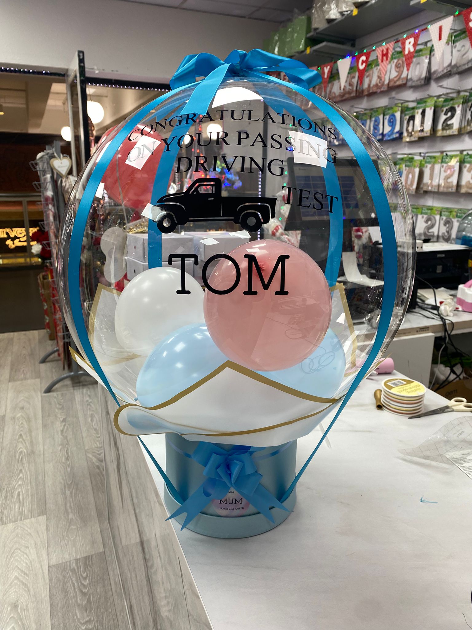 personalised bobo balloons