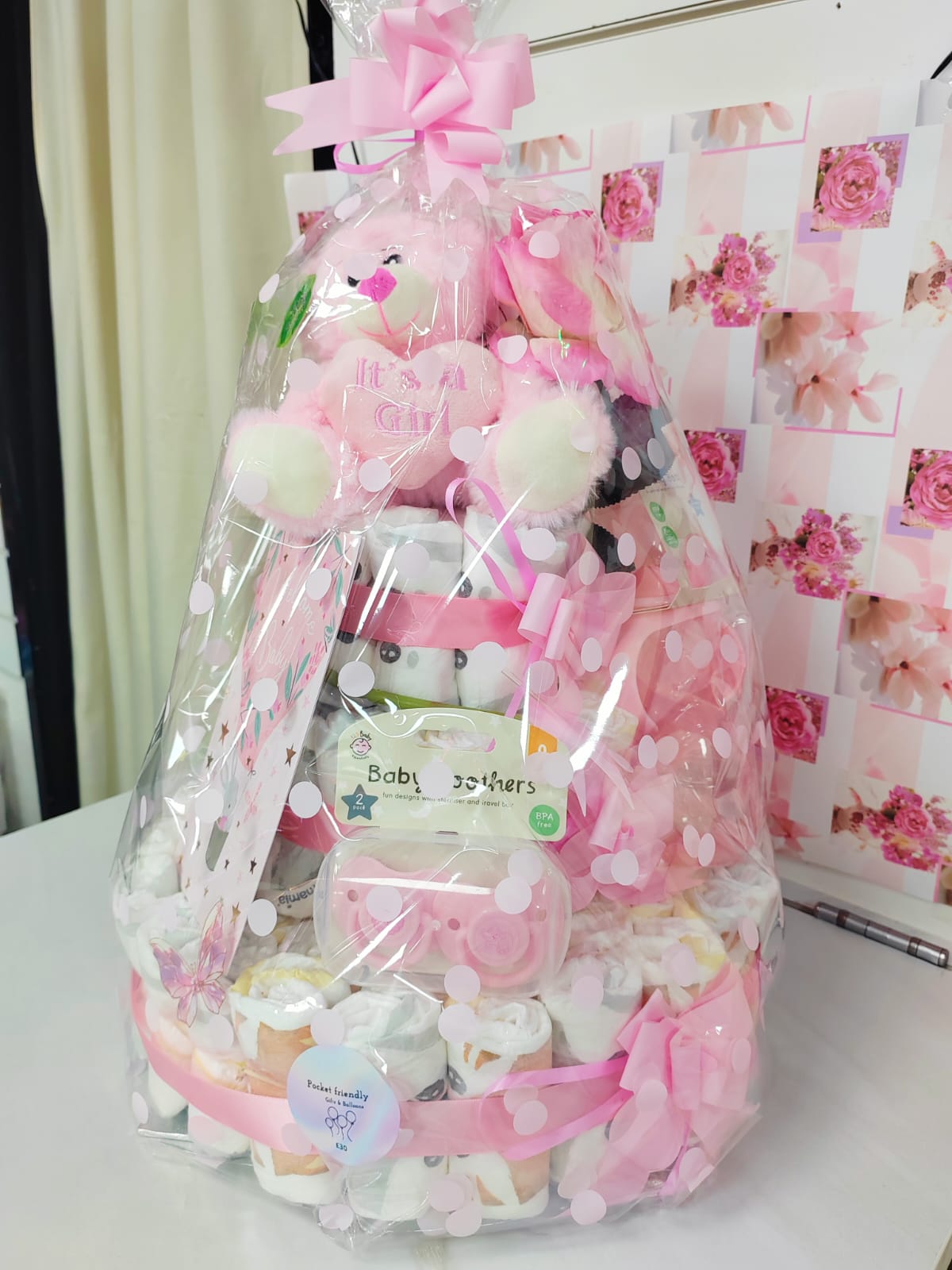 baby shower items /nappy cakes/new born gifts