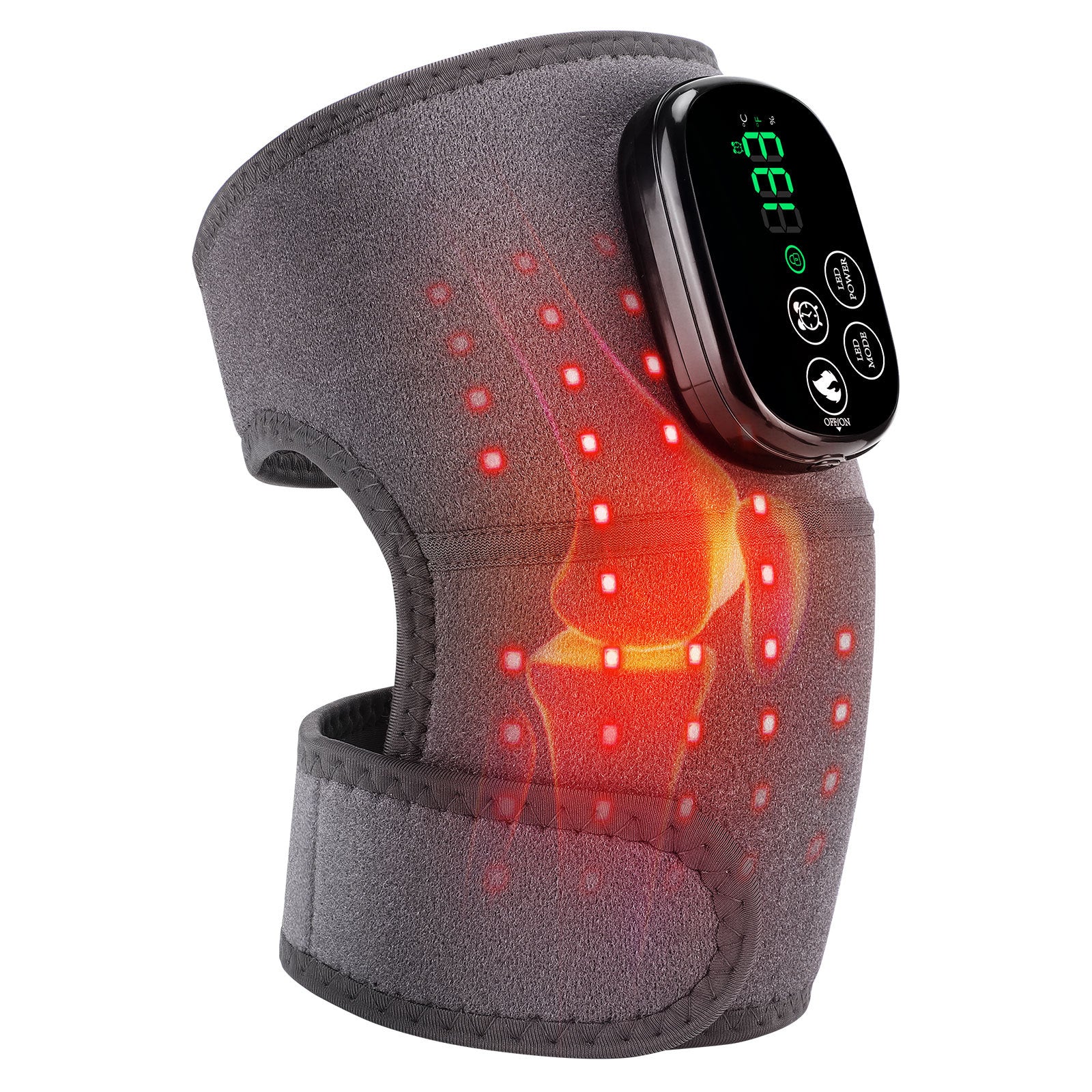 Hot Compress Red Light Knee Brace Therapy Charging Shoulder Elbow Universal