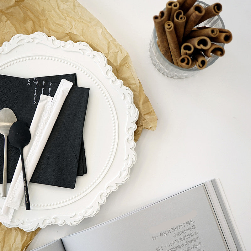 Internet Celebrity Coffee Shop Dinner Plate Bakery Shop Afternoon Tea Snack Plate