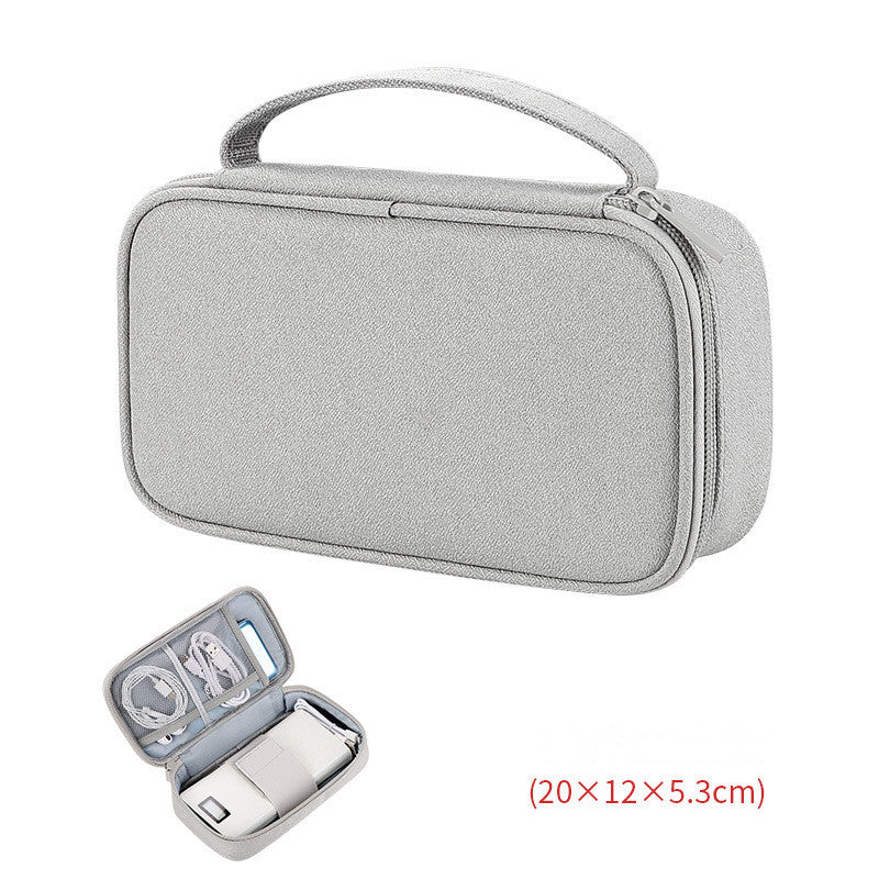 Multifunctional Mobile Phone Digital Accessories Polyester Oxford Cloth Storage Bag