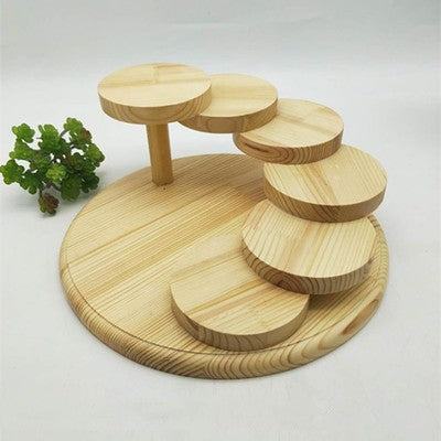 Creative Hot Pot Barbecue Shop Wooden Tableware