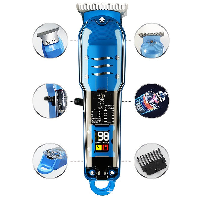 Transparent Hair Barber Shop Dedicated Professional Barber Shop Electric Clipper