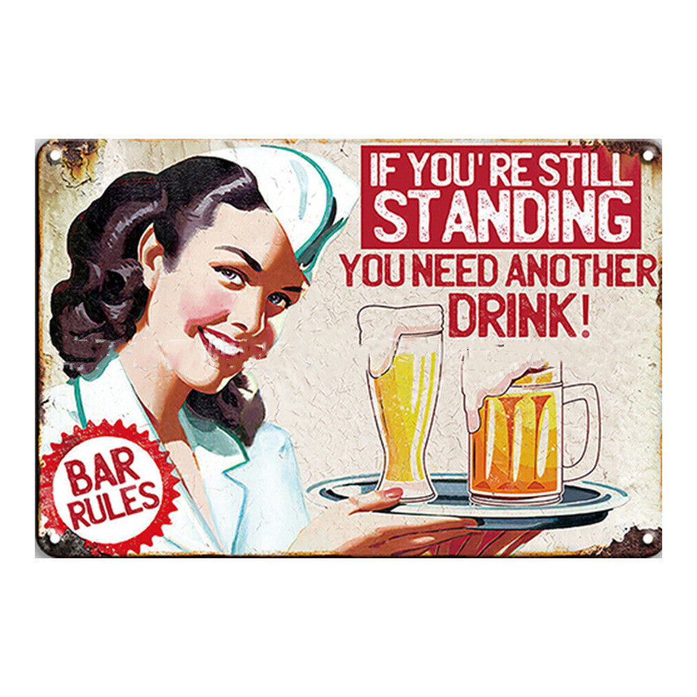 Bar Cafe Shop Wall  Personalized Decoration  Hanging