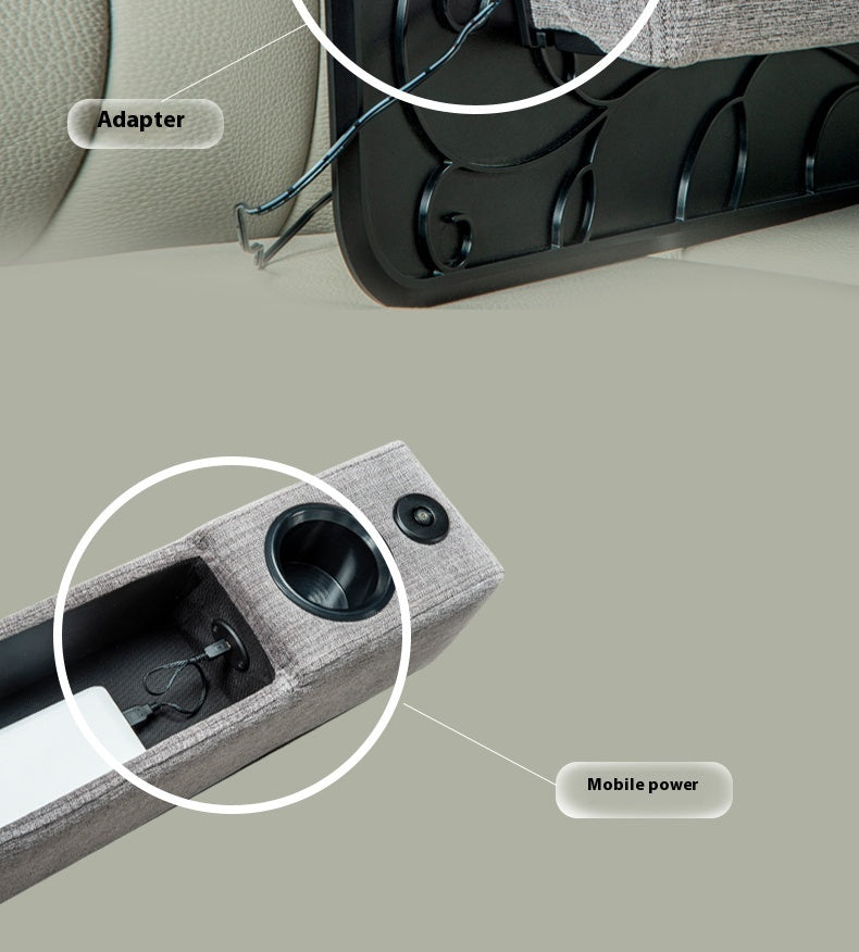 Smart Sofa Handrail Wireless Charger Mobile Phone Holder Accessories Storage