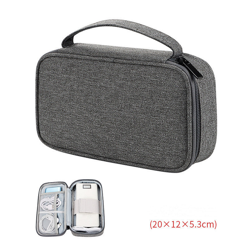 Multifunctional Mobile Phone Digital Accessories Polyester Oxford Cloth Storage Bag
