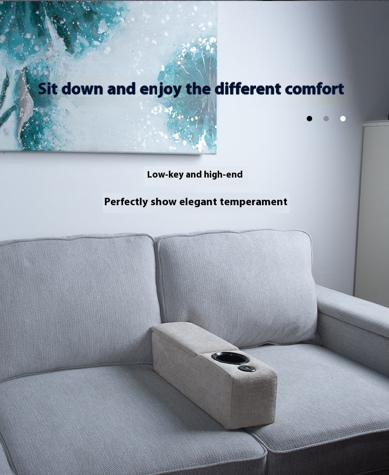 Smart Sofa Handrail Wireless Charger Mobile Phone Holder Accessories Storage