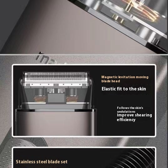 Household Push Light Barber Shop Electric Shaver